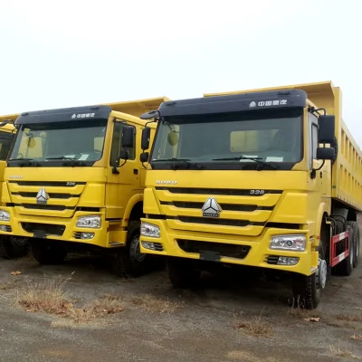 Exportación de camión volquete Sinotruk HOWO 6X4 de 30 toneladas y 10 ruedas a Rusia