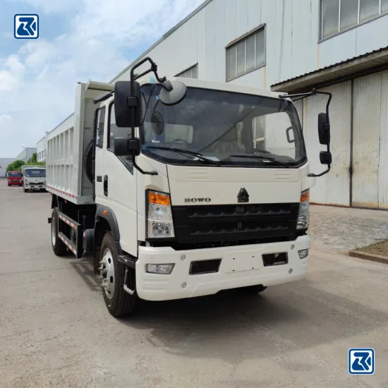 China Sinotruck Cdw/HOWO/Sino 757 4X2 5t o 10t Volquete/Volquete/Camión volquete Precio para la construcción/Etiopía/Congo